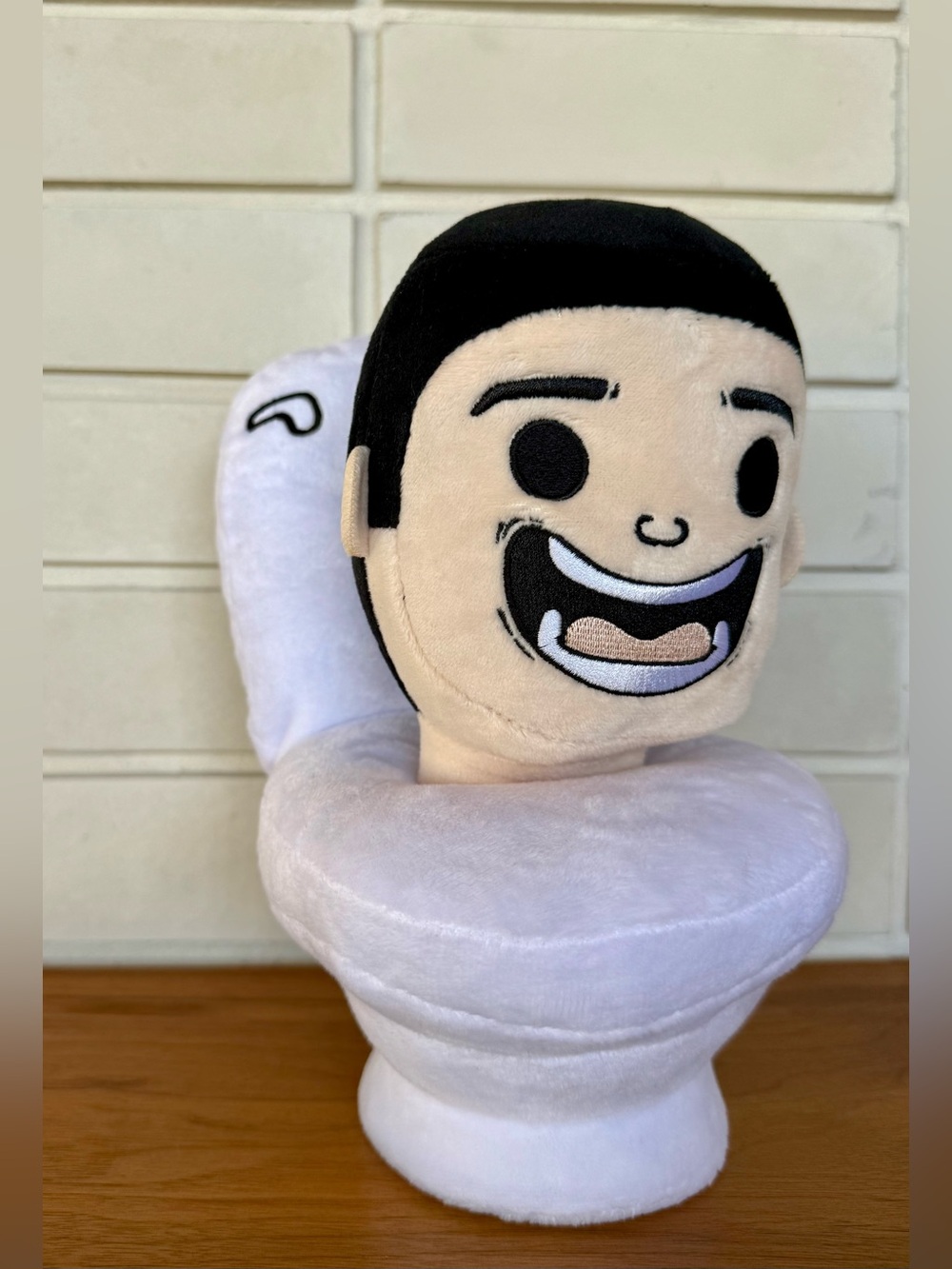 Skibidi Toilet * Official Plush * Bonkers Toy Co * 2024 * NWOT